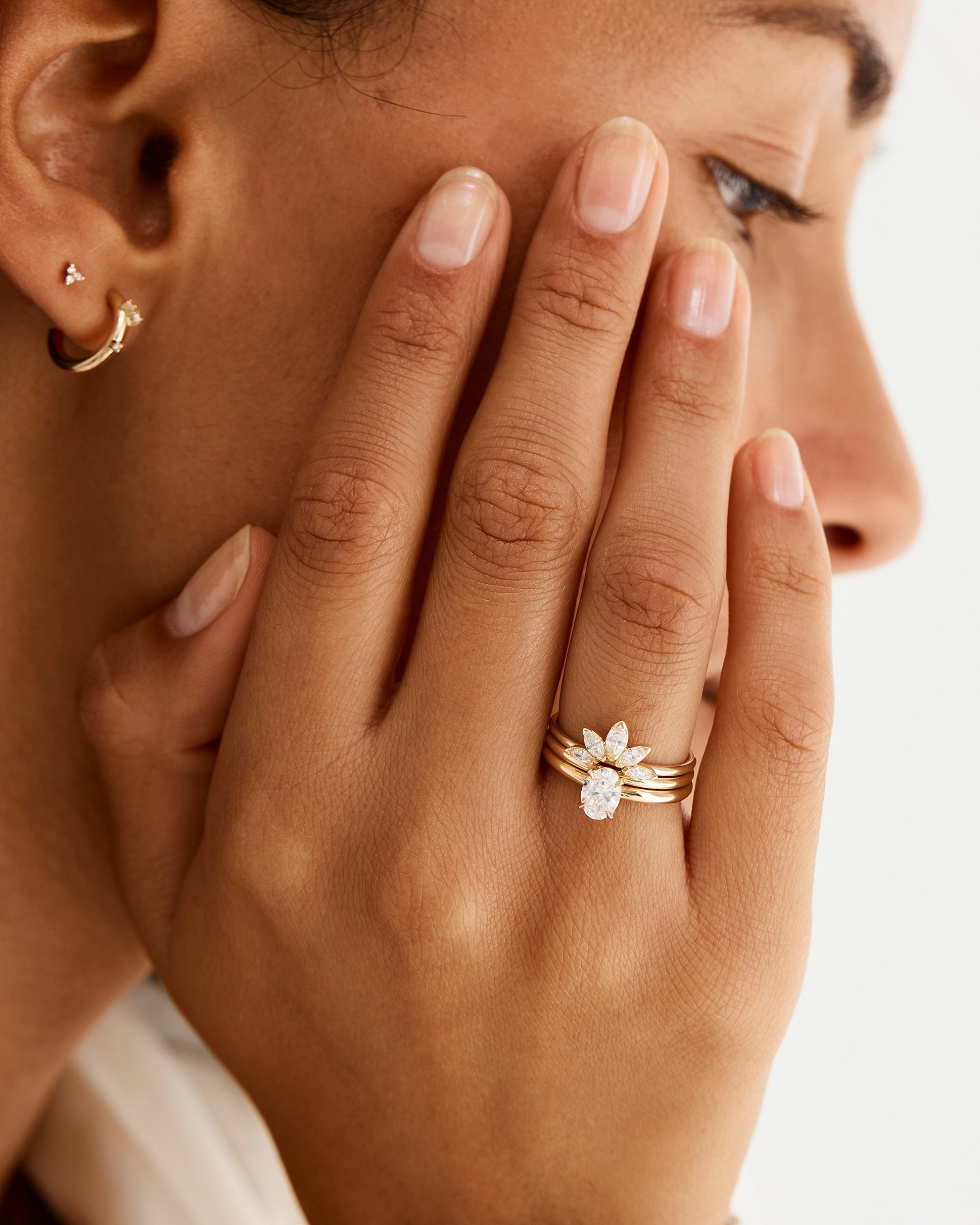 Sun Ring | Diamonds | Yellow Gold | Natalie Marie Jewellery