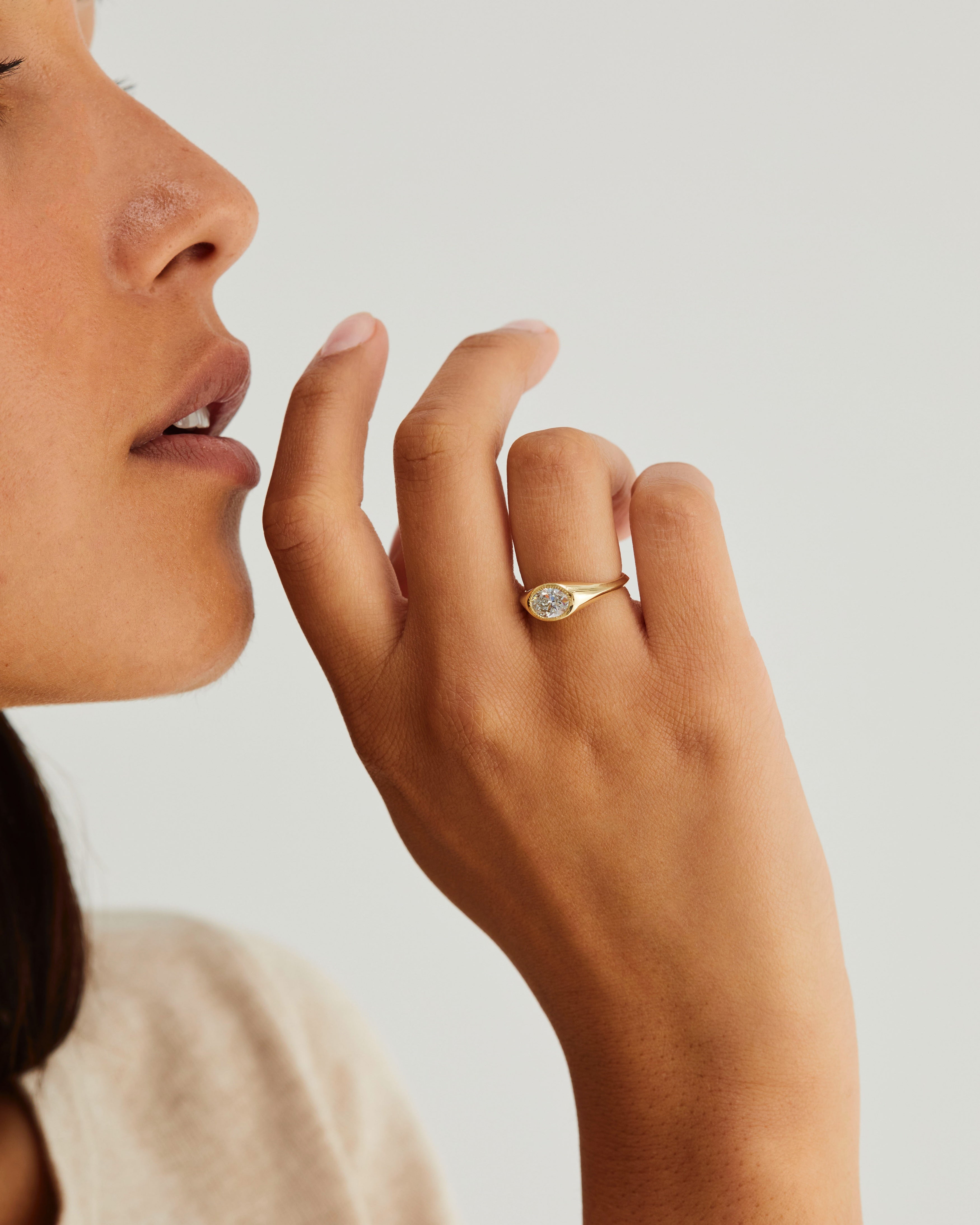 Shop Signet Rings - Custom Signets & Gold Rings - Natalie Marie