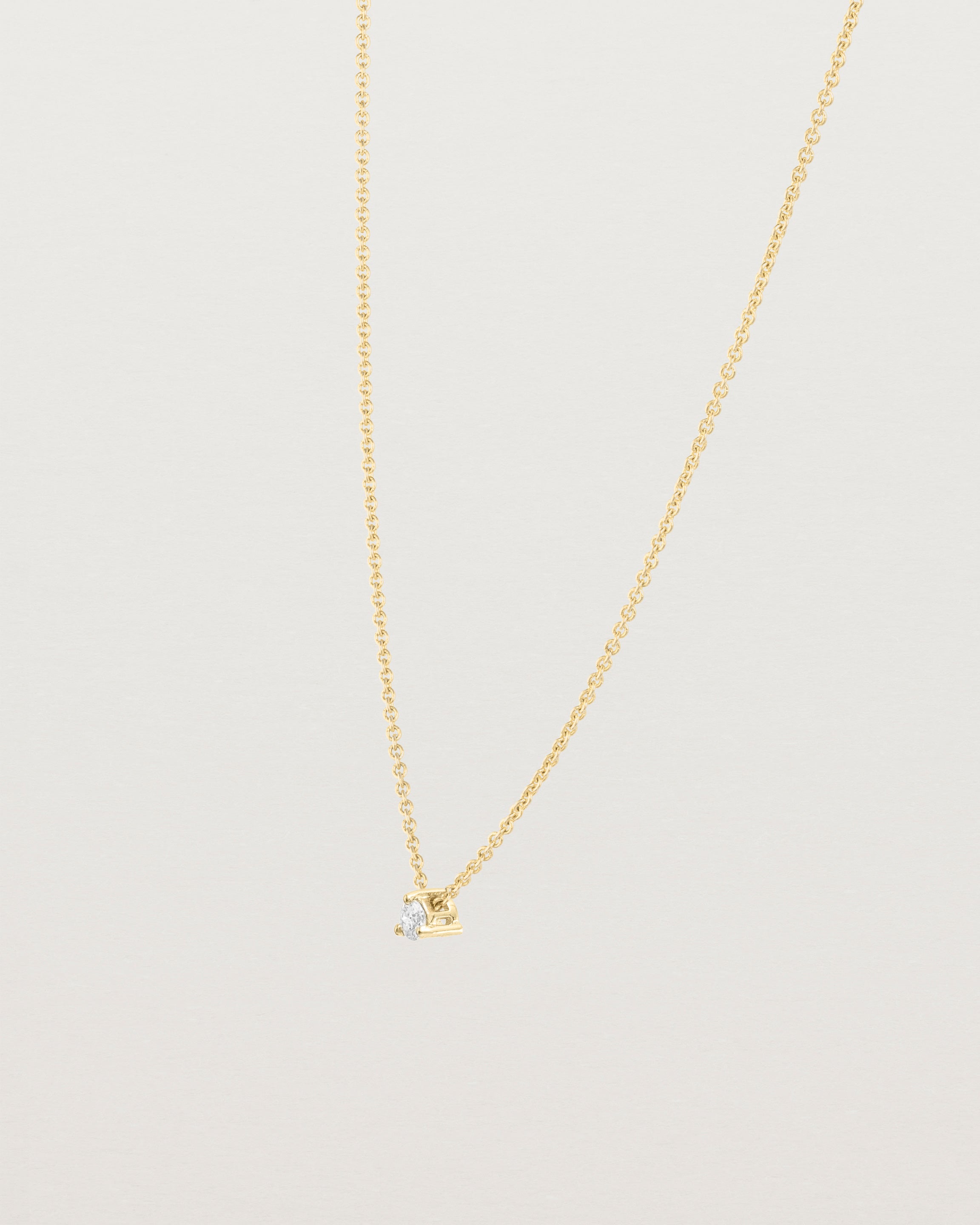 Aiona Slider Necklace | Old Cut Diamond