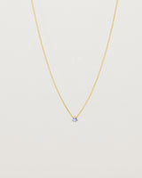 Aiona Slider Necklace | Ceylon Sapphire | Ready To Ship