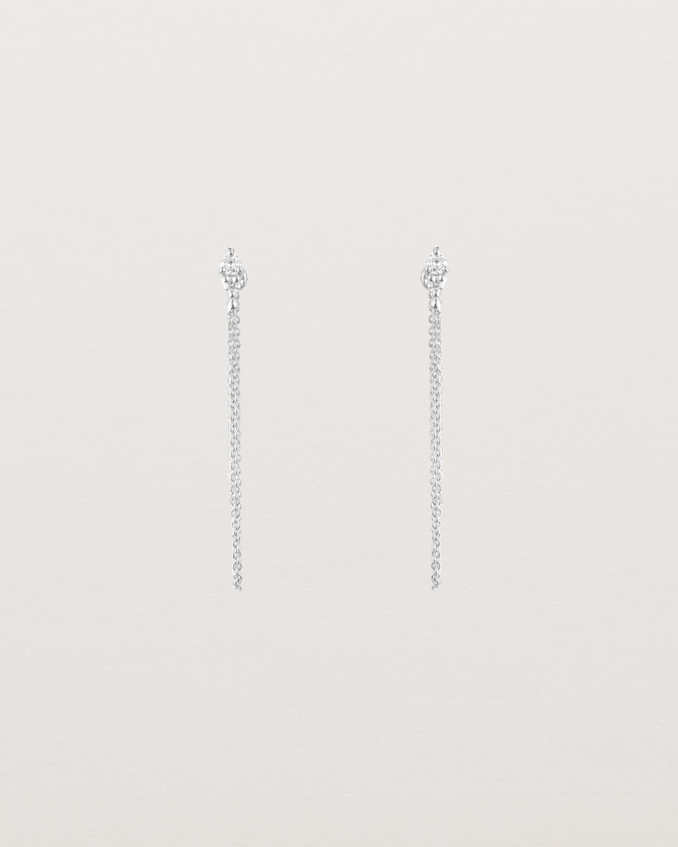 Aiona Loop Studs | Old Cut Diamonds