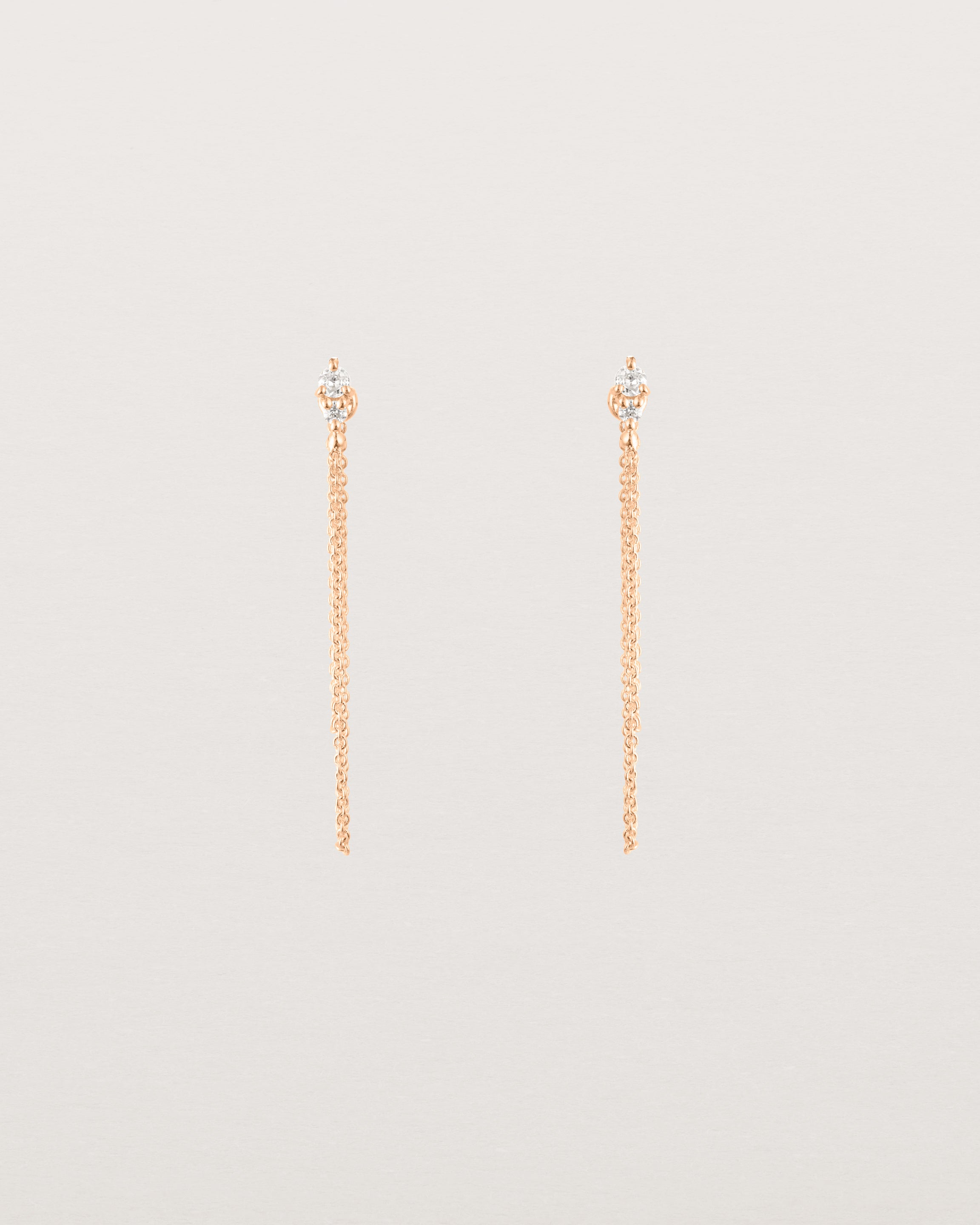 Aiona Loop Studs | Old Cut Diamonds