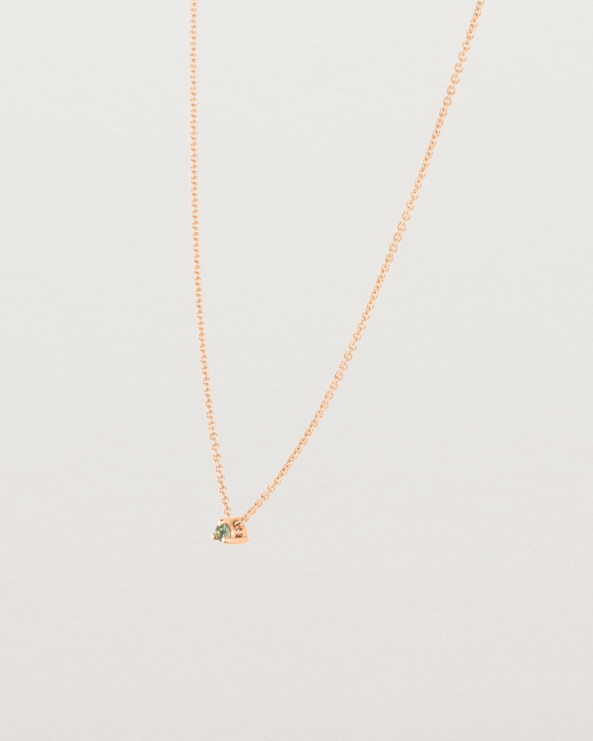 Aisha Slider Necklace | Birthstone