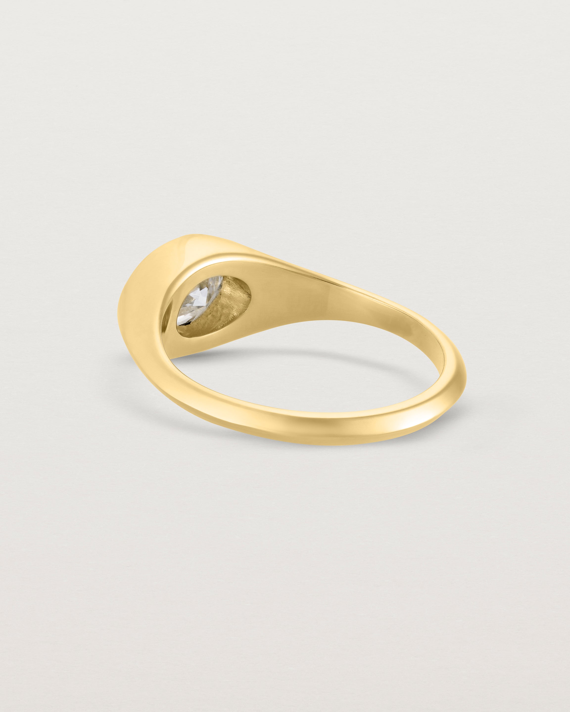 Diamond Starburst Signet Pinky Ring - Nuha Jewelers