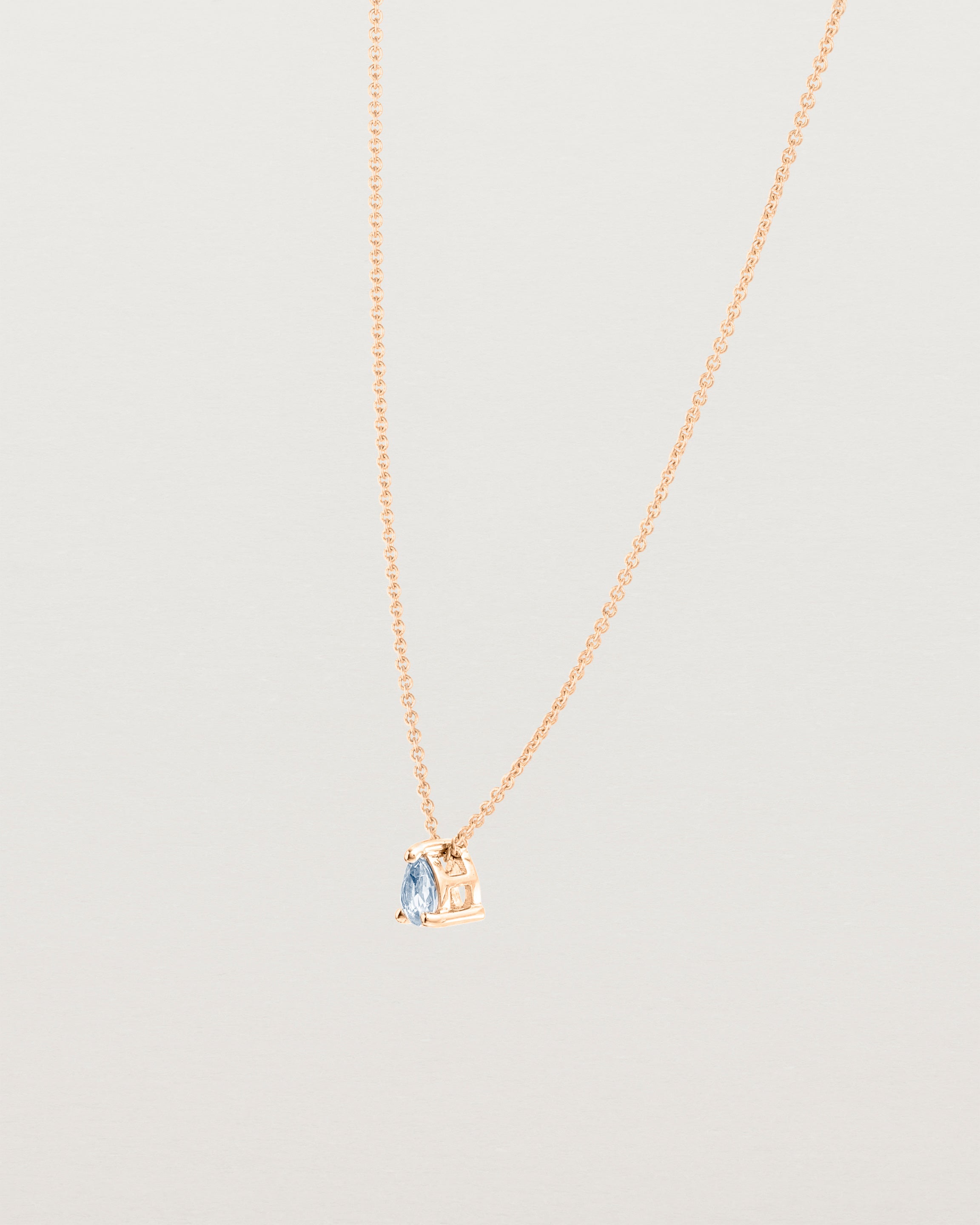 Danaë Slider Necklace | Ceylon Sapphire