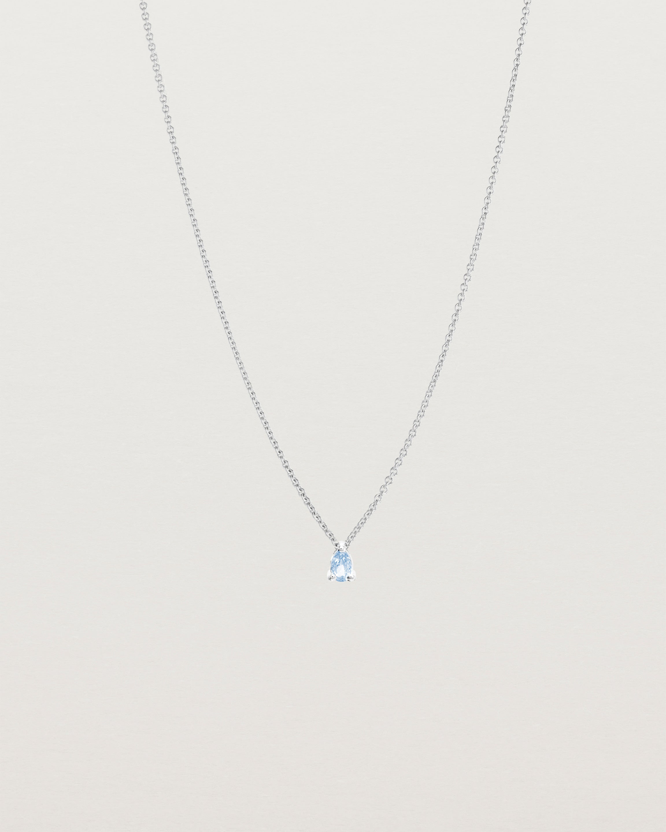 Danaë Slider Necklace | Ceylon Sapphire