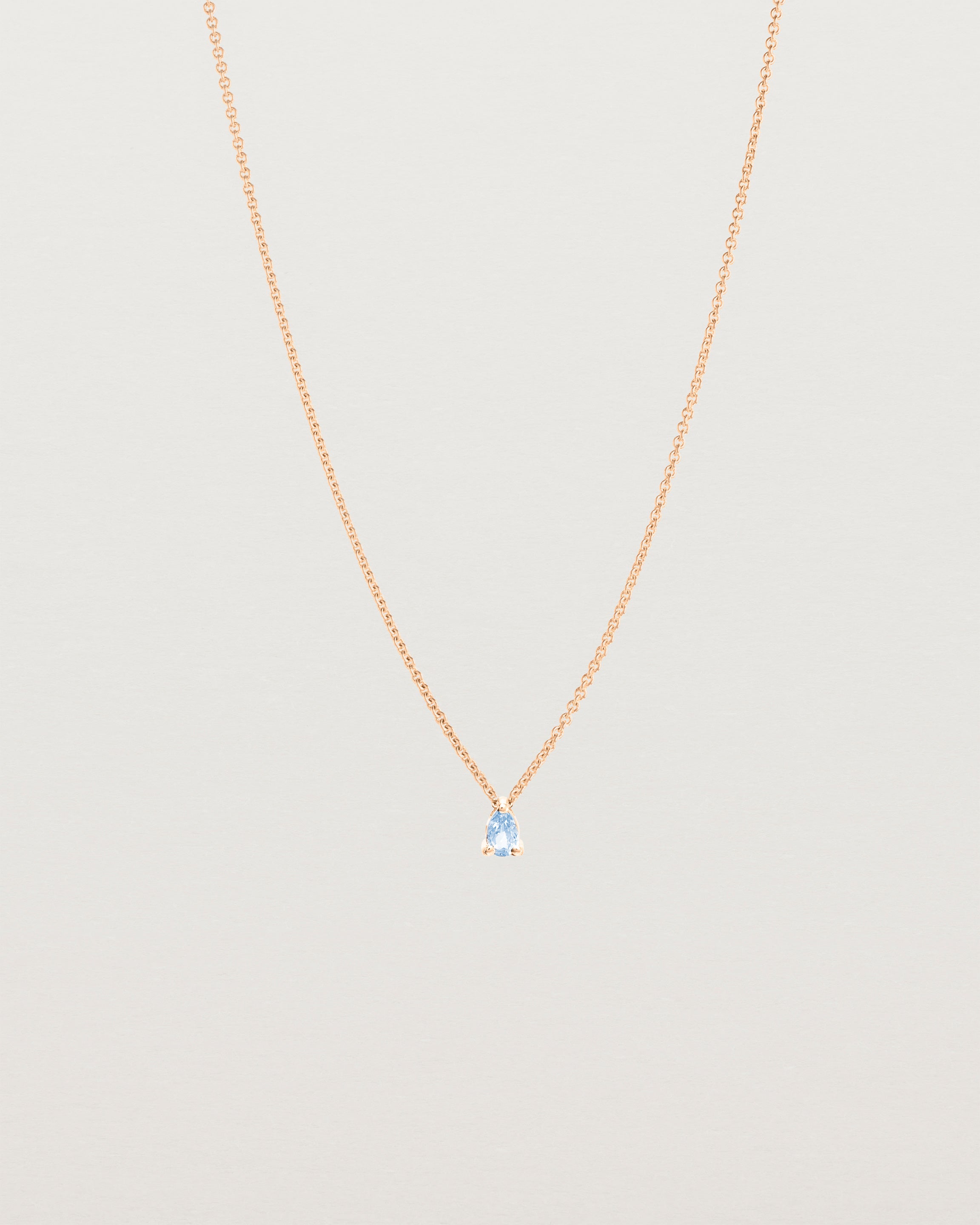 Danaë Slider Necklace | Ceylon Sapphire