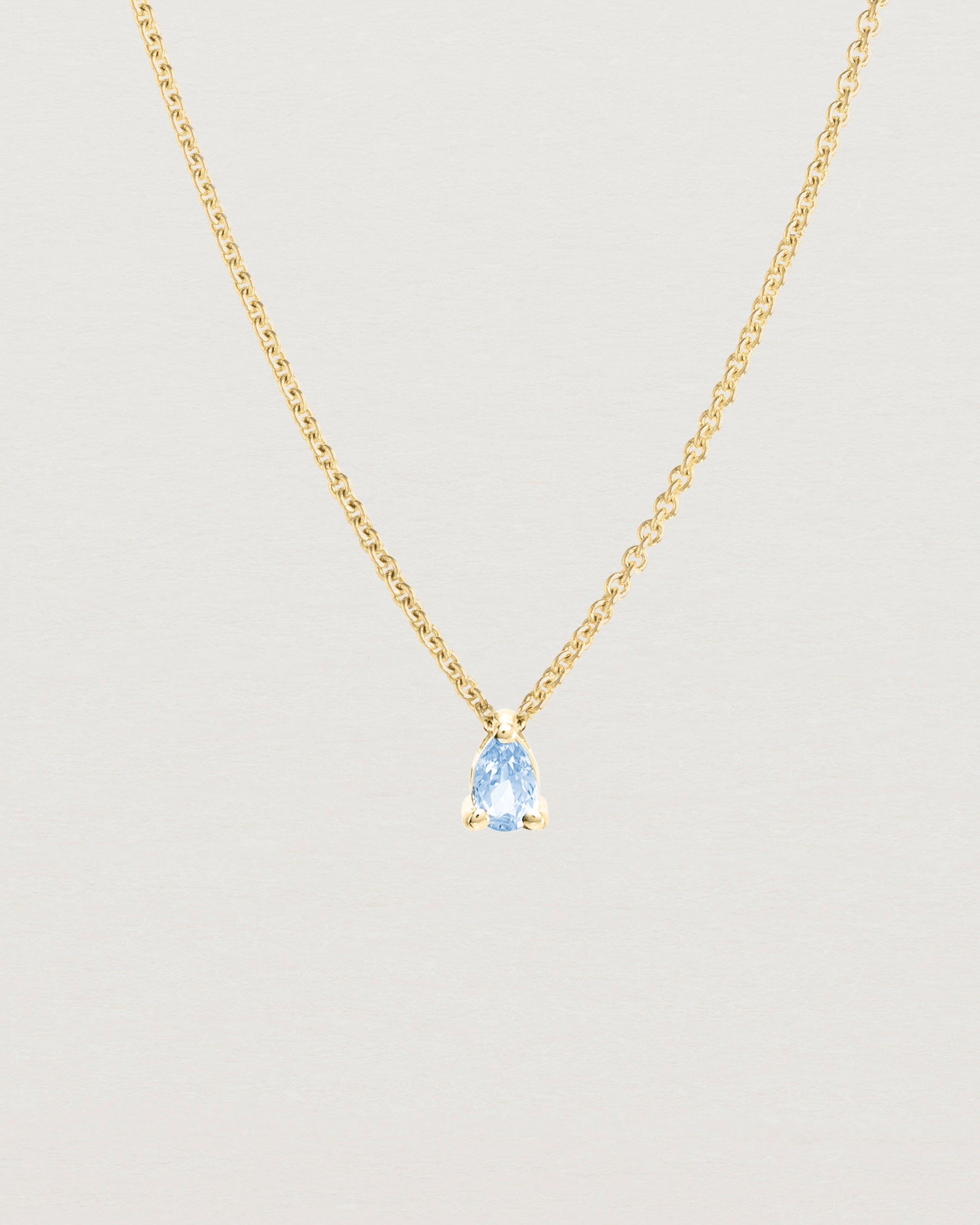 Danaë Slider Necklace | Ceylon Sapphire