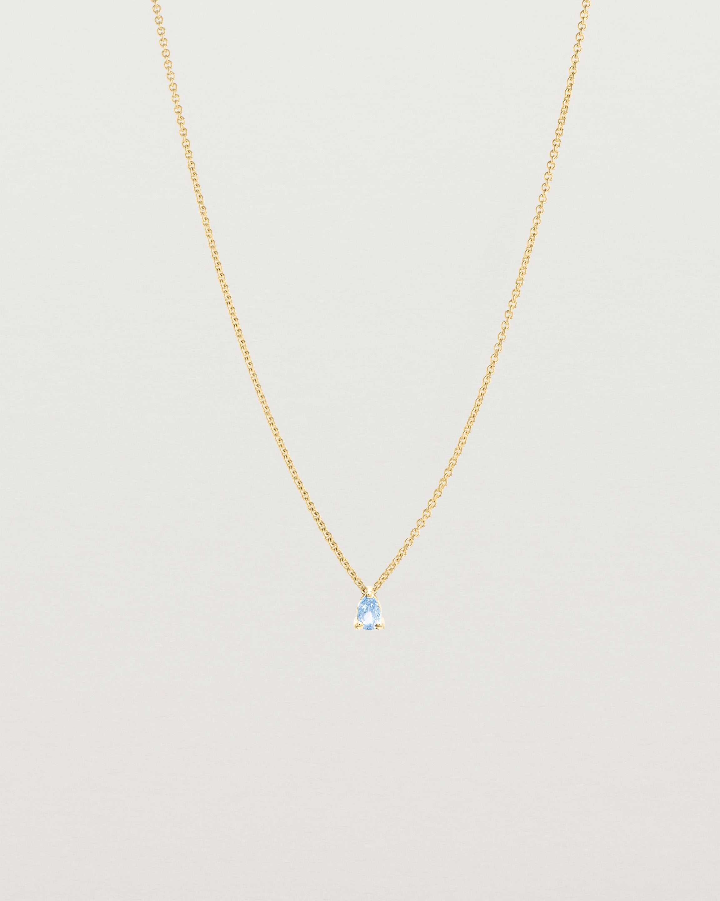 Danaë Slider Necklace | Ceylon Sapphire