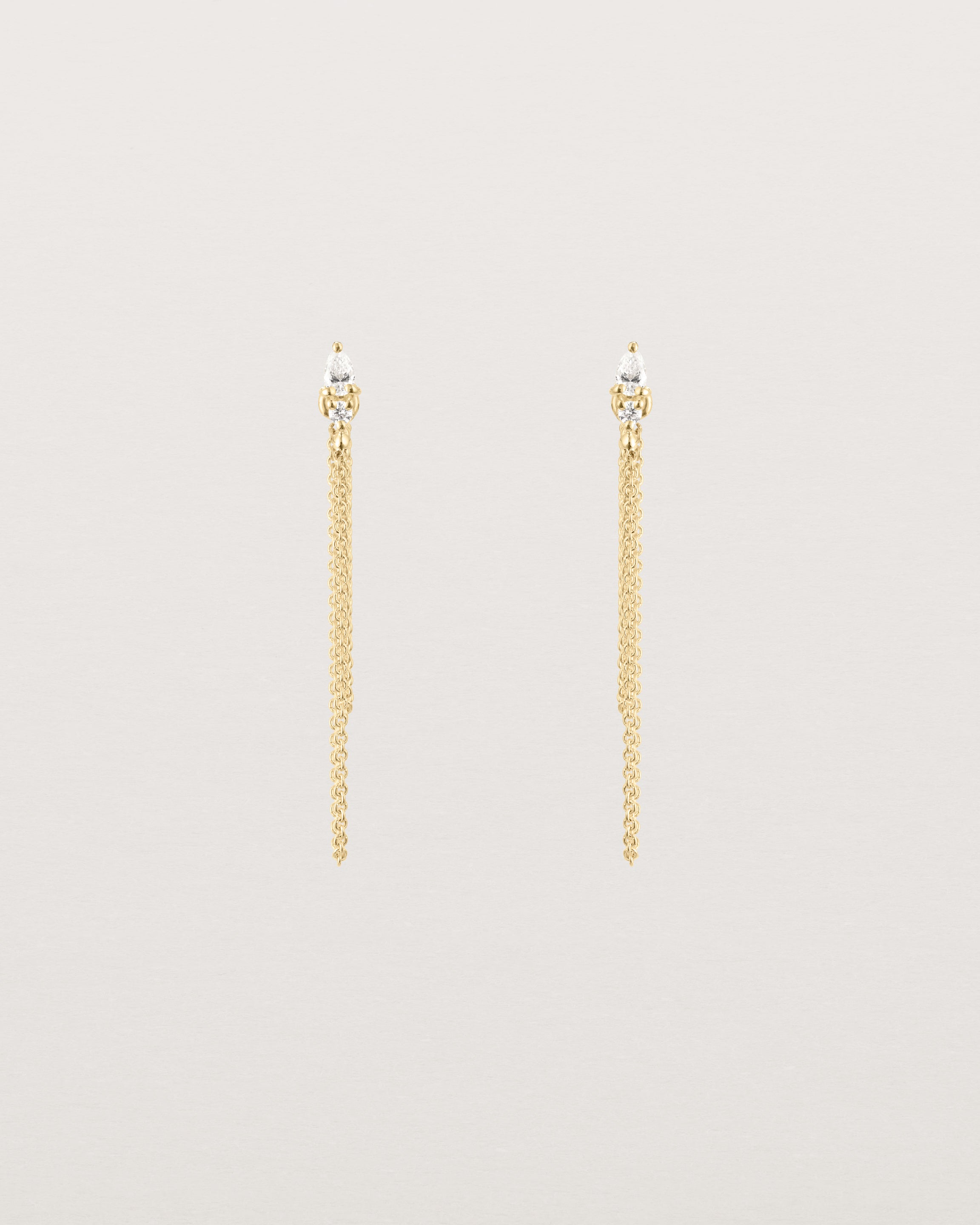 Danaë Loop Studs | Diamonds