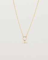 Deepetched image of the Terra Necklace in yellow gold