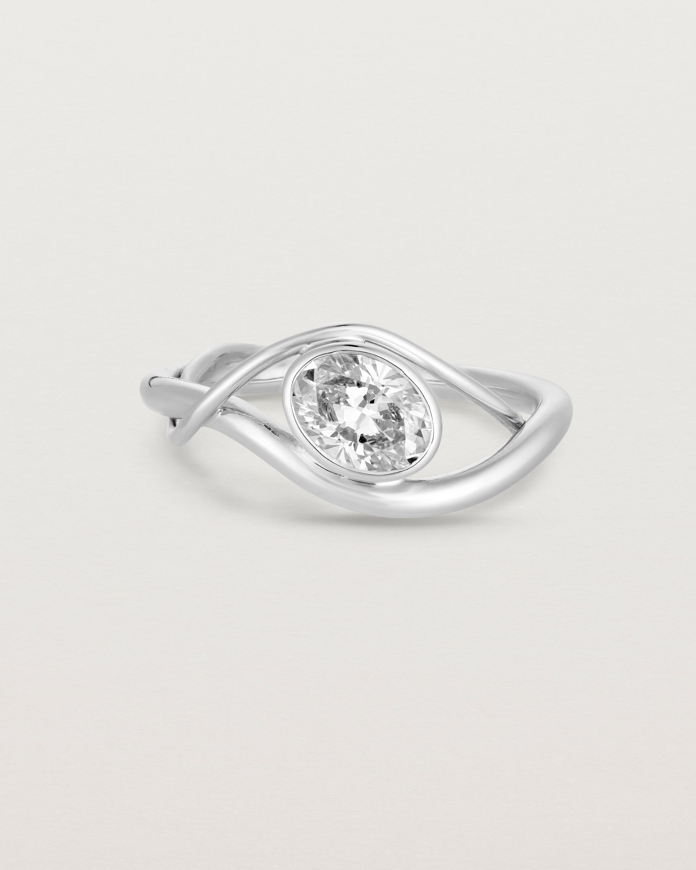 Isha Oval Ring | Laboratory Grown Diamond