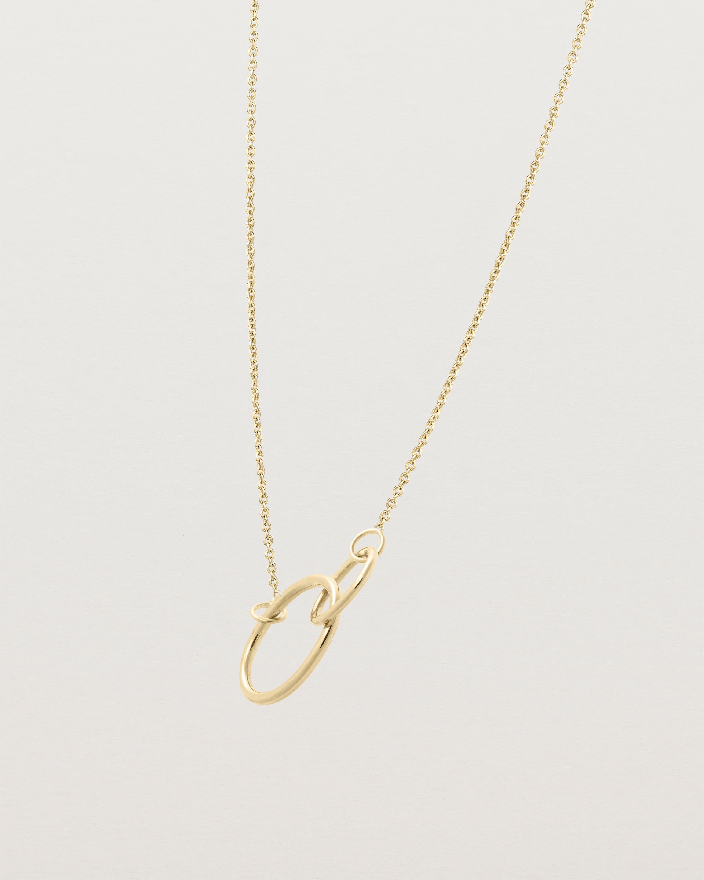 Loop Through Oval Necklace