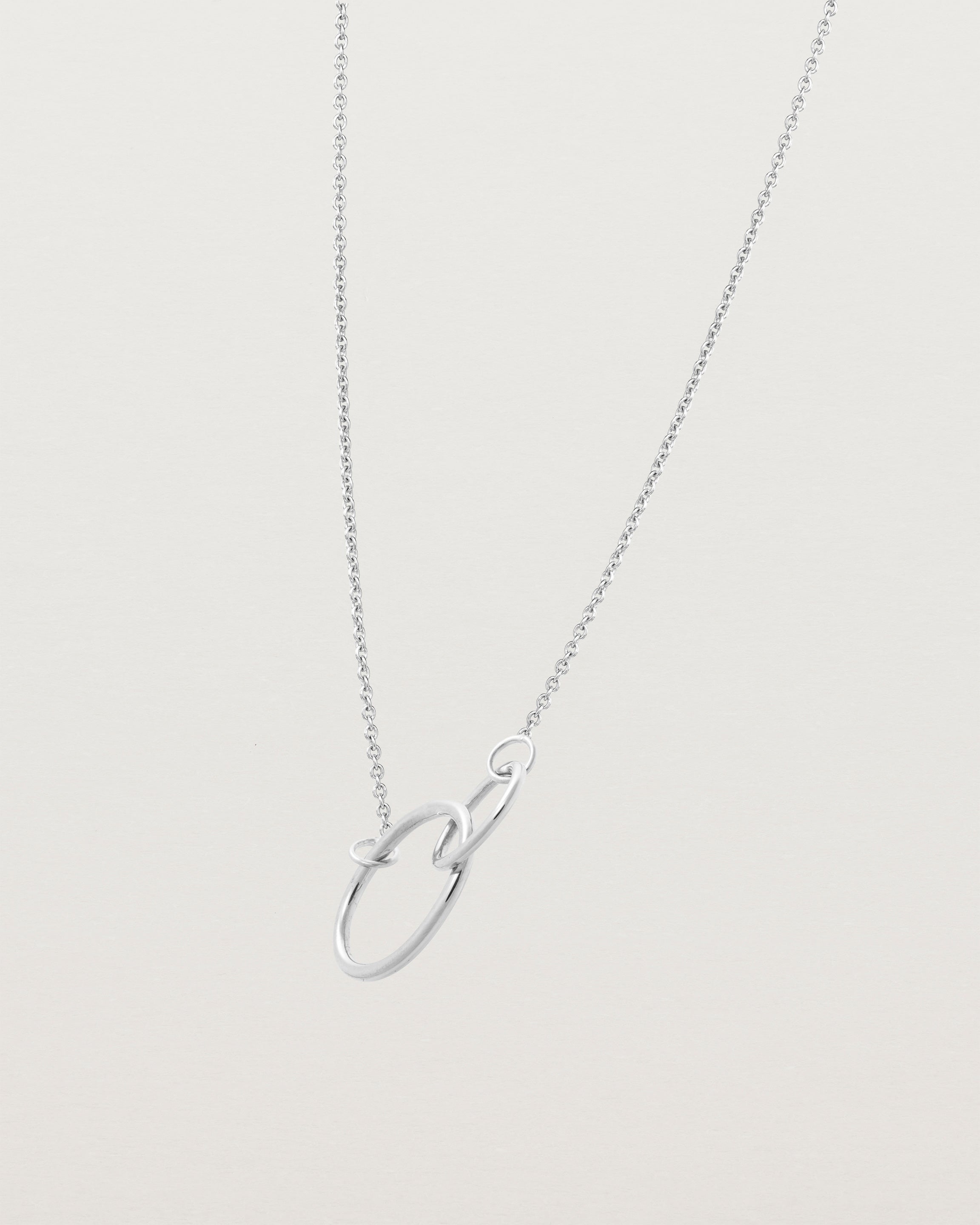 Loop Through Oval Necklace