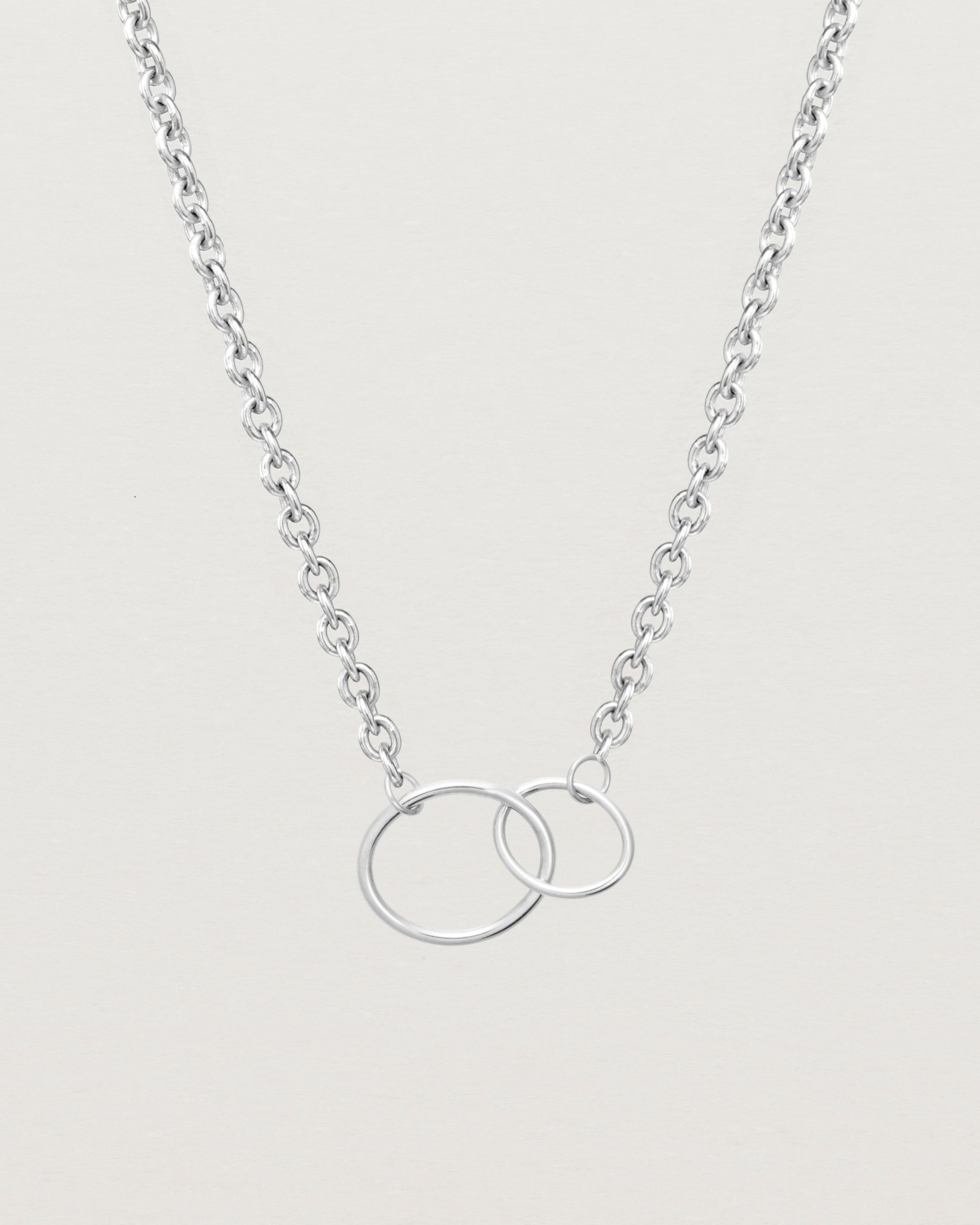 Loop Through Oval Necklace