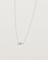 Ode Necklace | Diamonds & Ceylon Sapphire