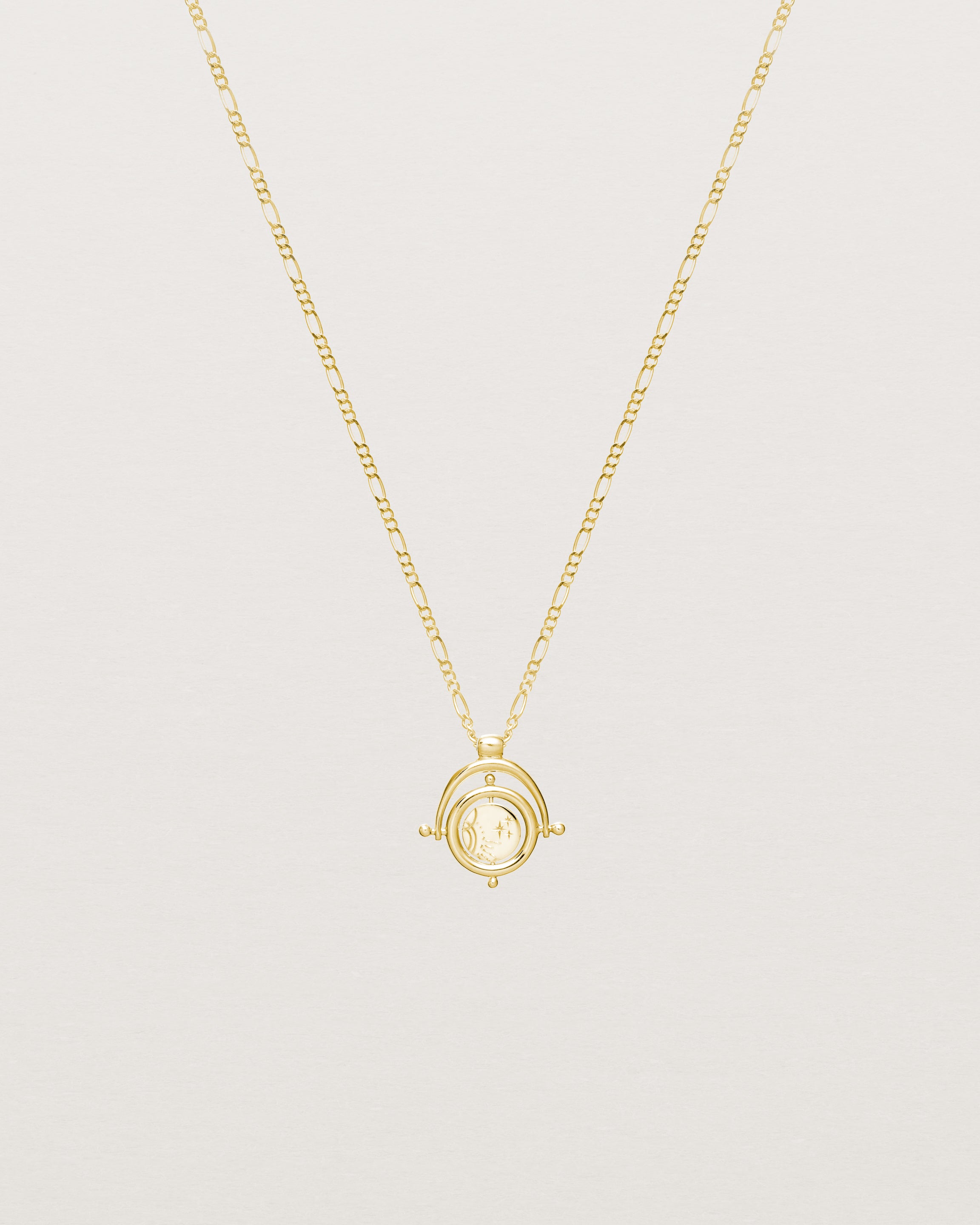 Sollune Necklace | Yellow Gold | Natalie Marie Jewellery