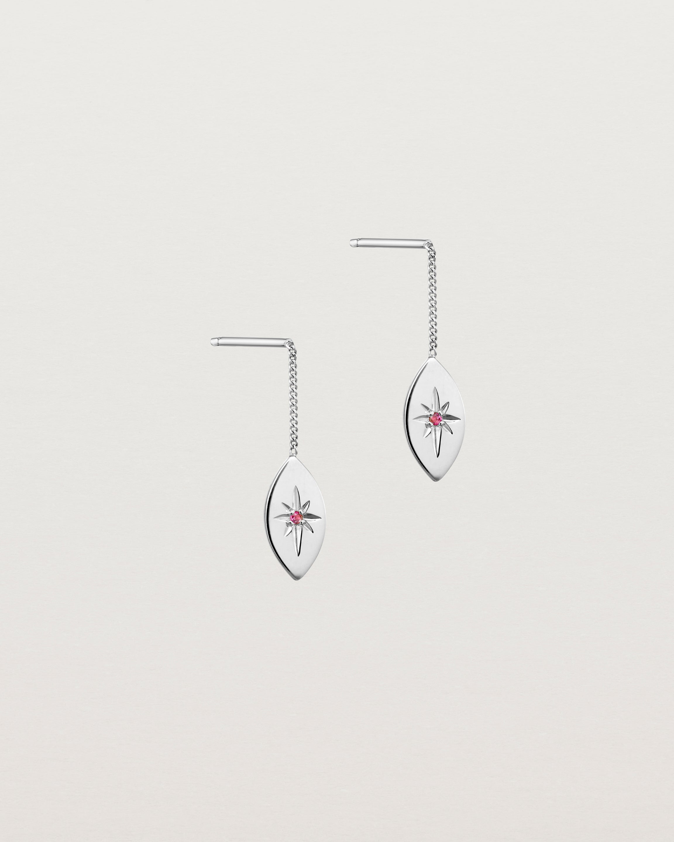 Birthstone drop store earrings