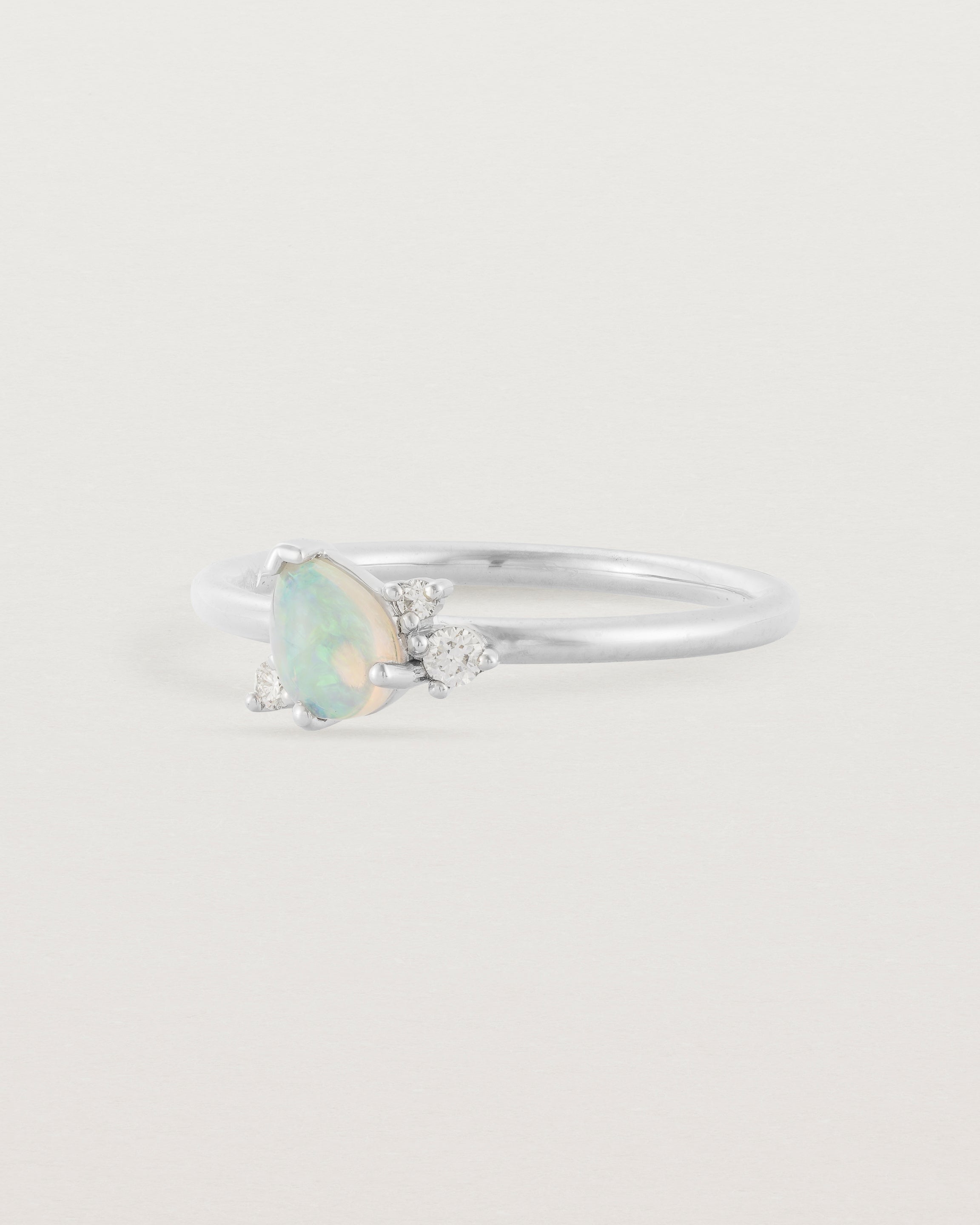 Australian opal hot sale wedding ring