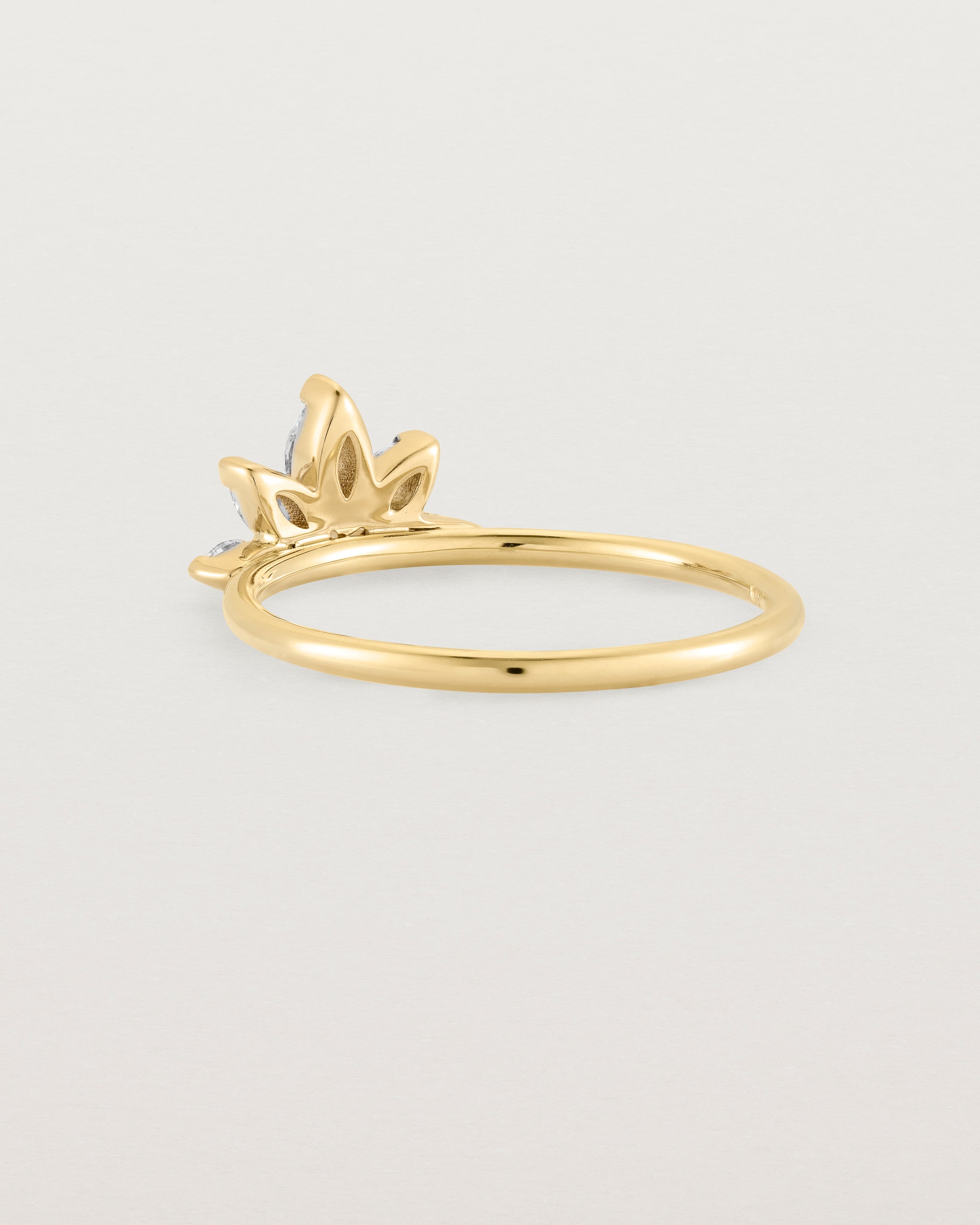 Sun Ring | Diamonds | Yellow Gold | Natalie Marie Jewellery