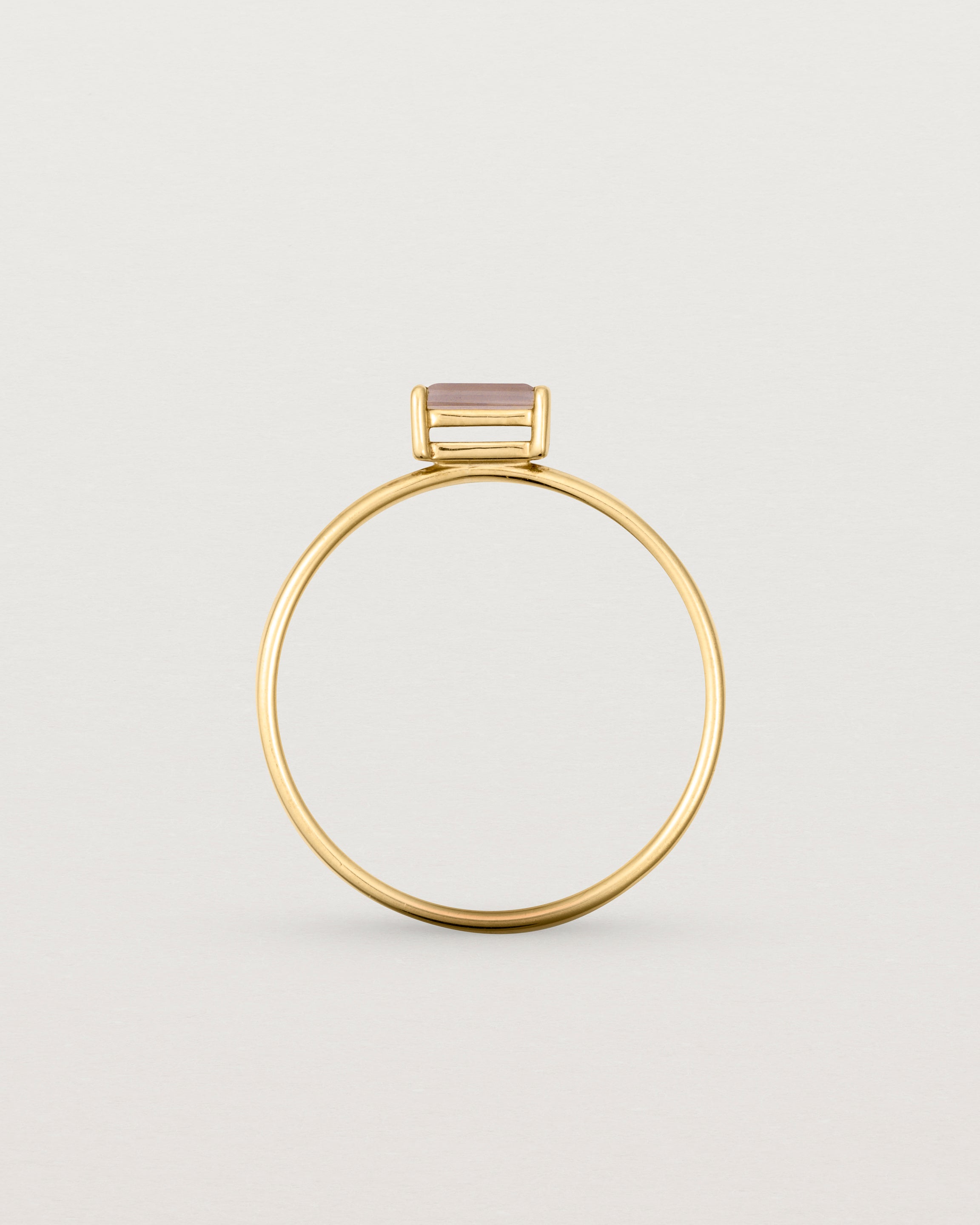 Baguette crystal store ring